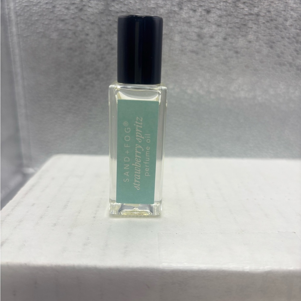 Sand + Fog Strawberry Spritz Perfume Oil — Light Teal Bottle